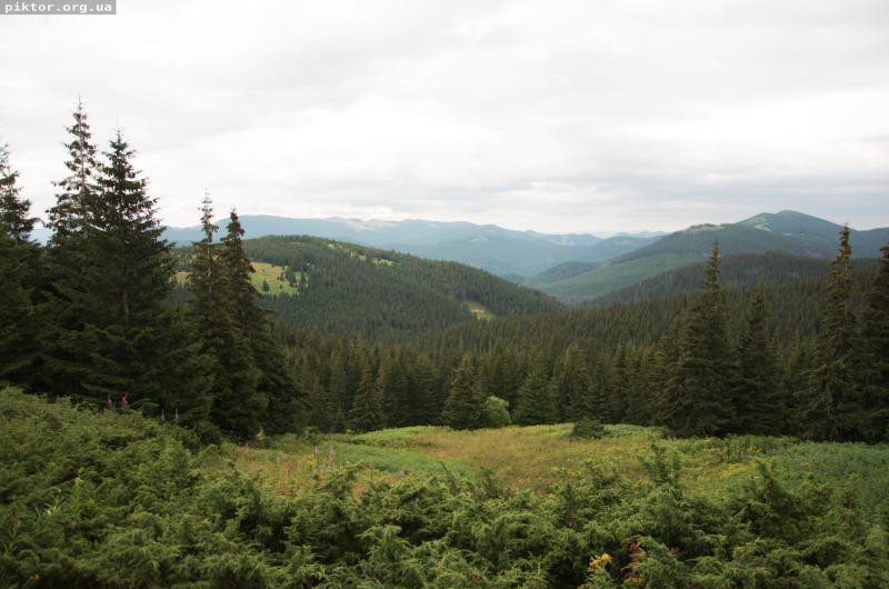 Спуск до Заросляка