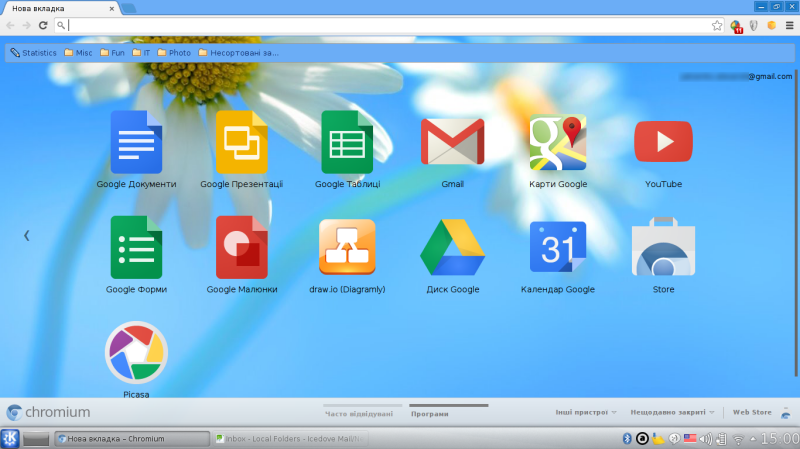 Загальний вигляд Chromium