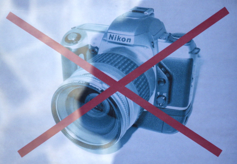заборона фотографувати
