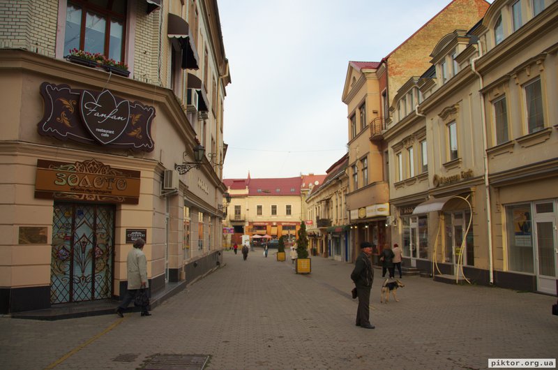 Центр Ужгорода