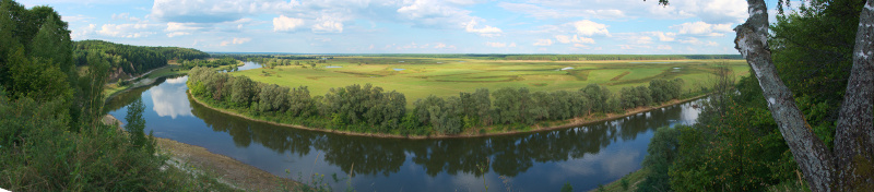 Панорама Десни з Пузиревої гори