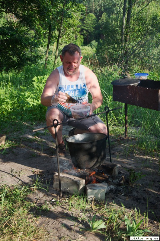 Ярко, риба і казан