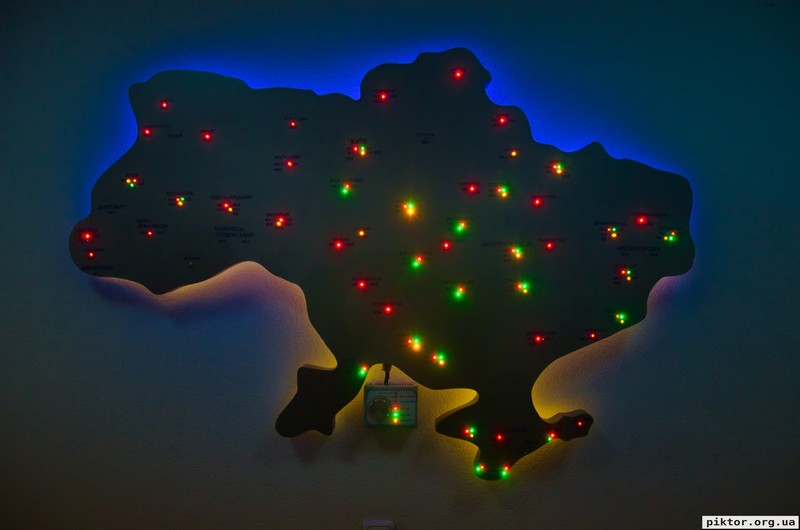 Мапа радіостанцій