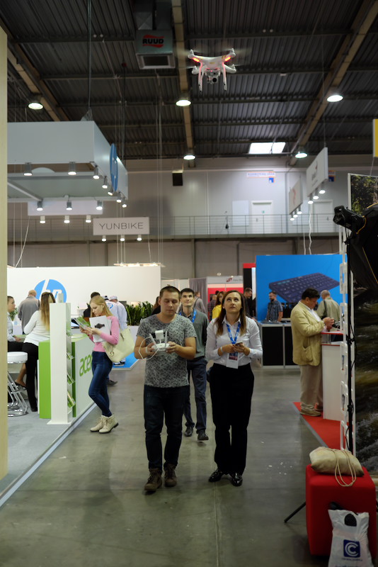 Запуск дронів
