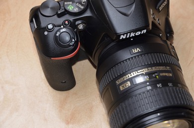 Елементи керування D5500