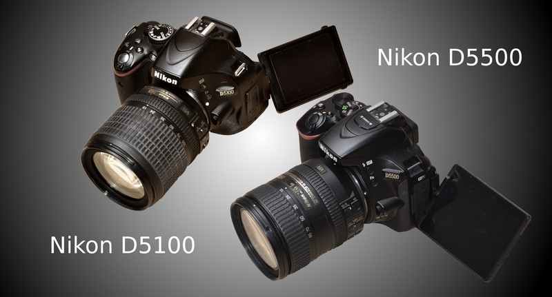 D5100 та D5500
