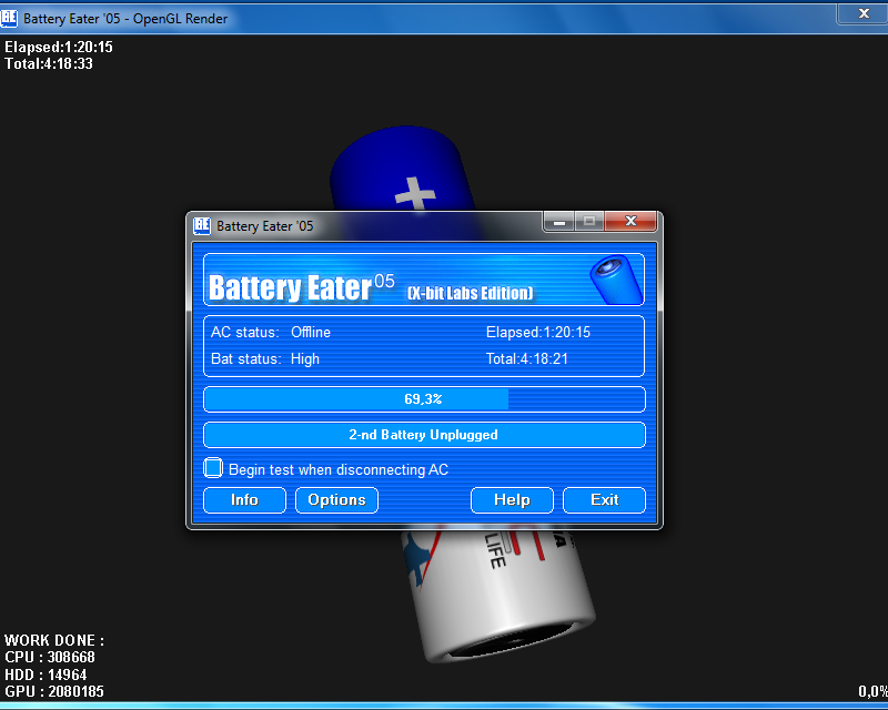 Battery Eater
