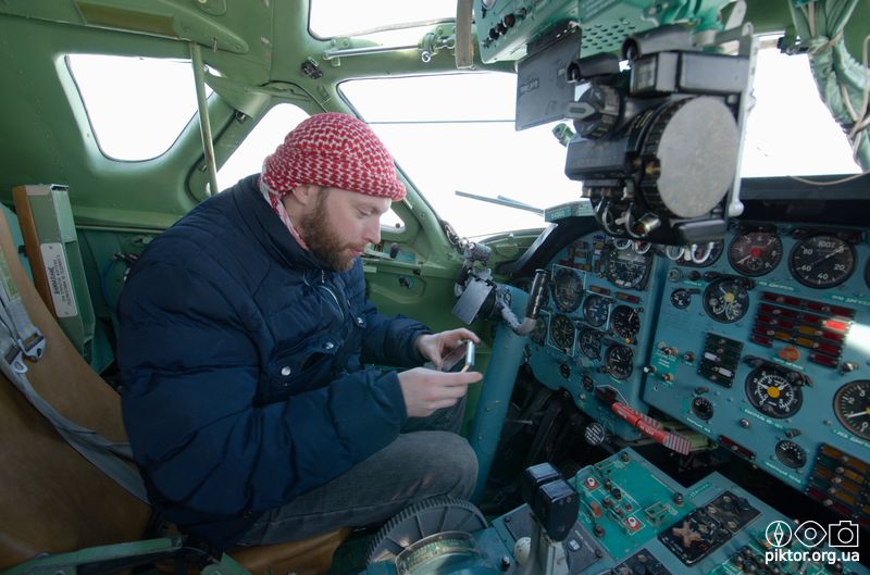 Місце капітана Ту-134УБЛ
