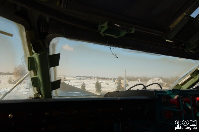 Вид із кабіни Ту-95