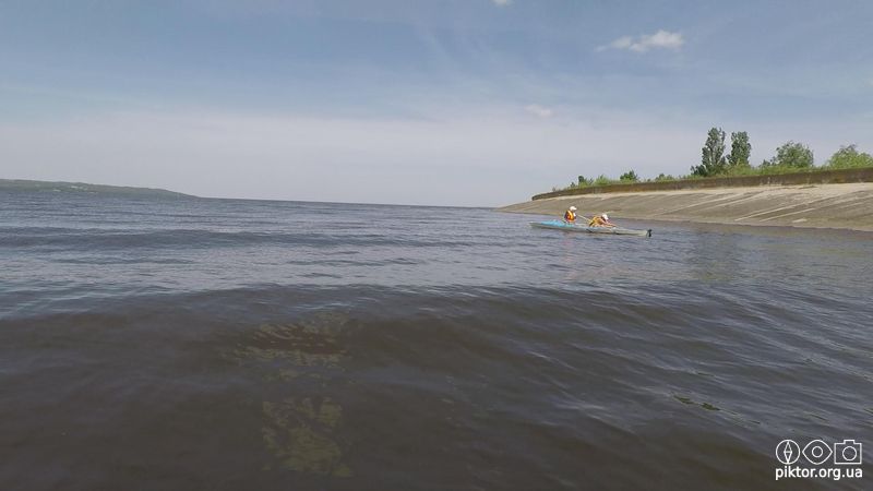 Старт на водосховищі