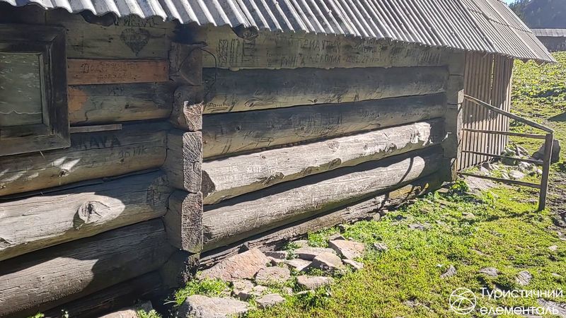 Стіна колиби