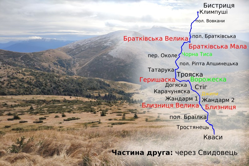 Через Свидовець