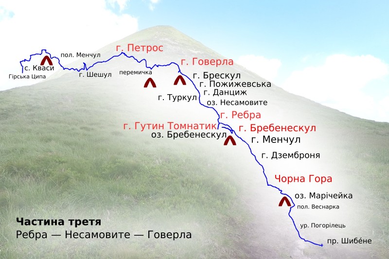 Похід Чорногірським хребтом