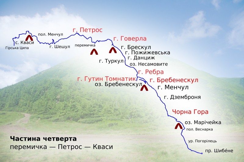 Похід Чорногірським хребтом