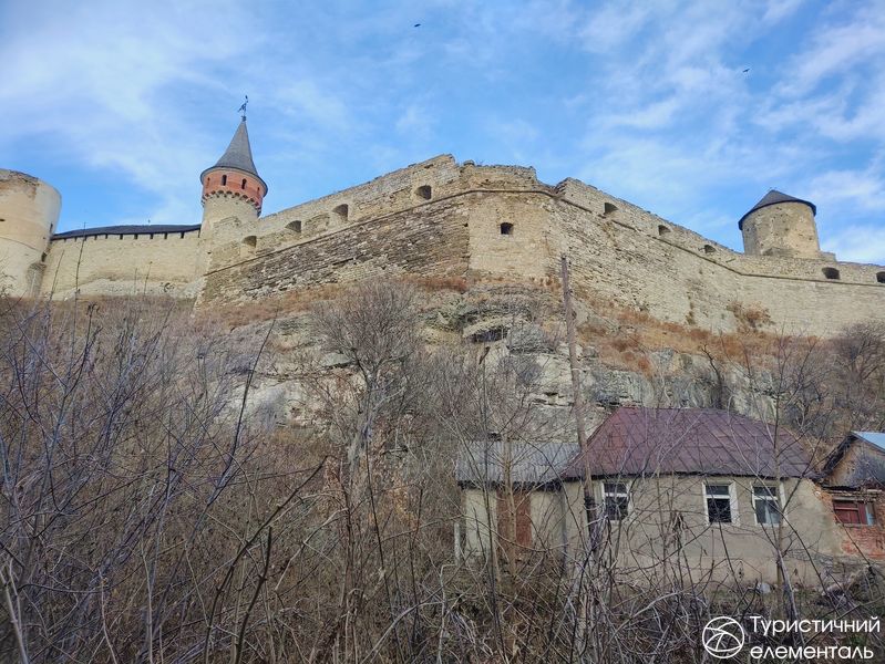 Хати під стіною