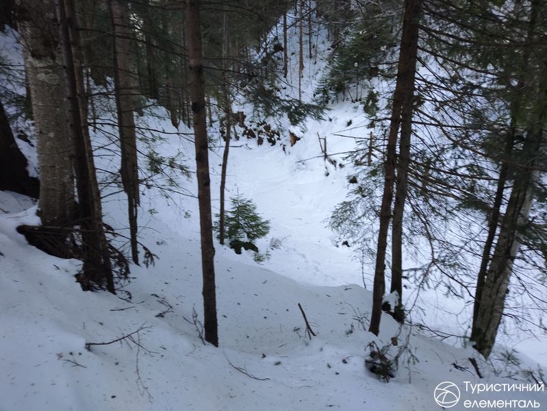 Замерзлий водоспад