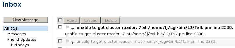 Lj PM Fail